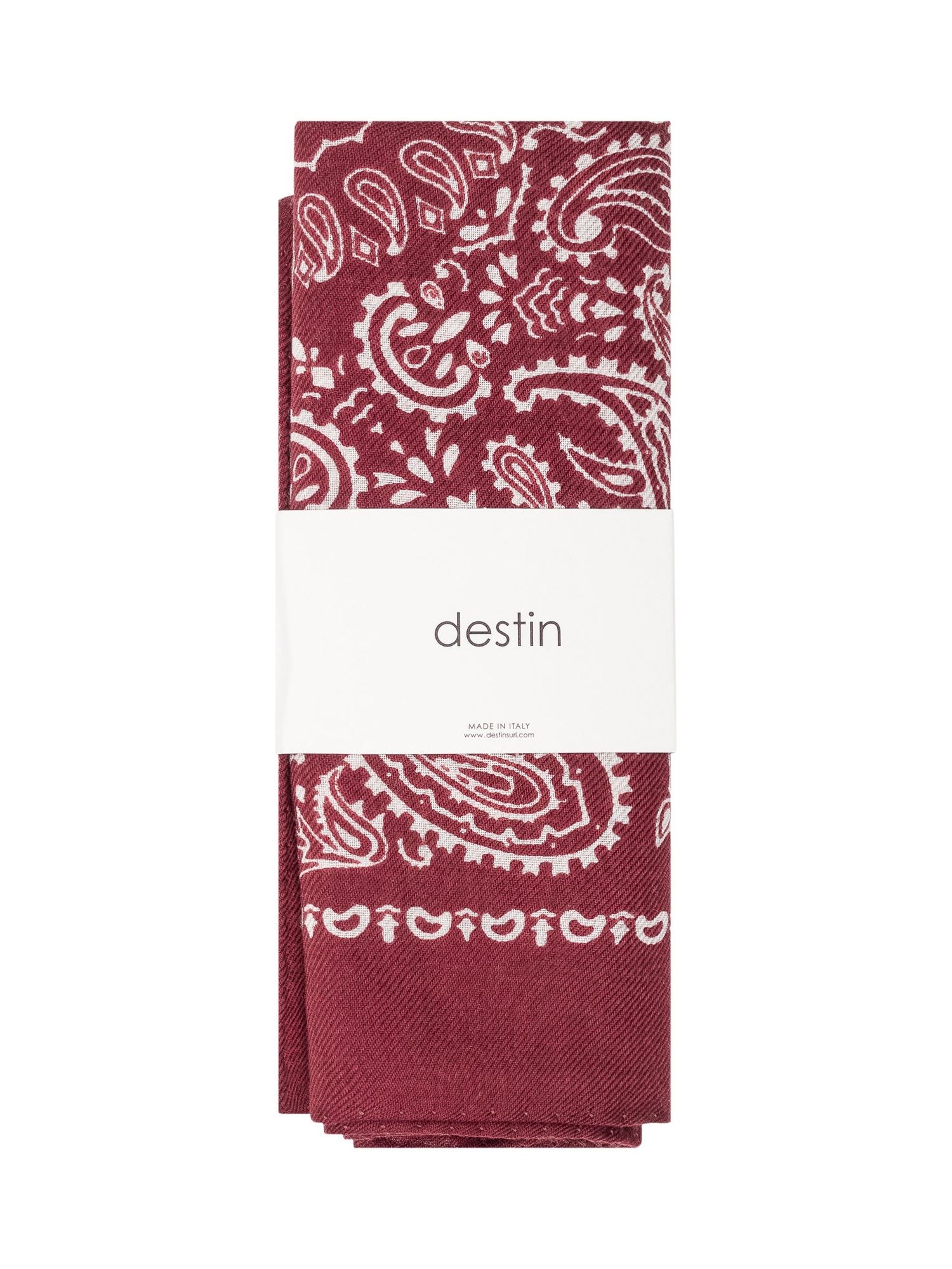 [Destin] Scarf FW26 JUDYBANDANA PORT