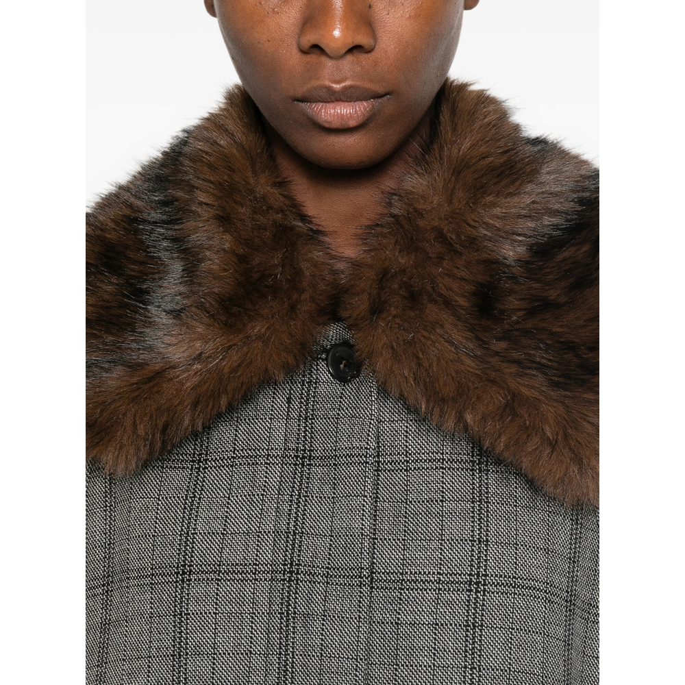 [Tela] Leather Jacket FW26 050045 010572 Y001