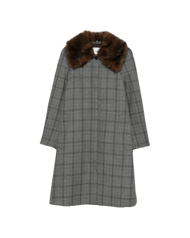 [Tela] Leather Jacket FW26 050045 010572 Y001