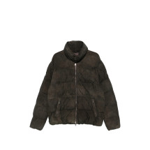 [Giorgio Brato] Leather Jacket FW26 GU27F01070GOAK  LAVAG
