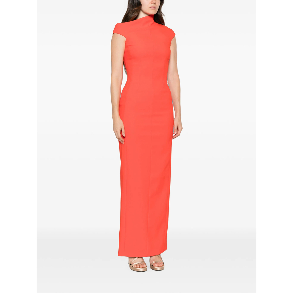 [Solace London] Short sleeve dress FW26 OS49022  SCARL