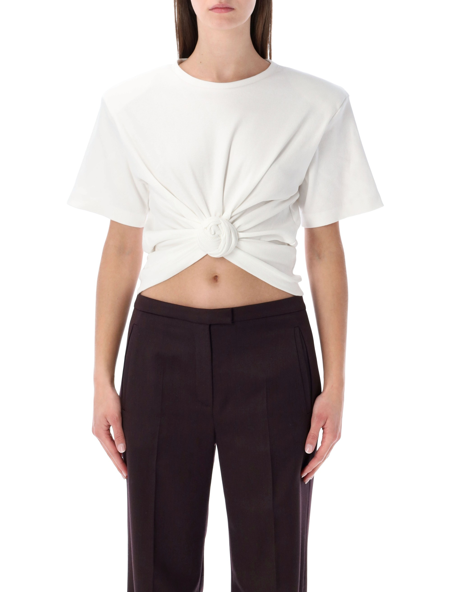 [MAGDA BUTRYM] T-shirts Short Sleeve FW26 181425CREAM