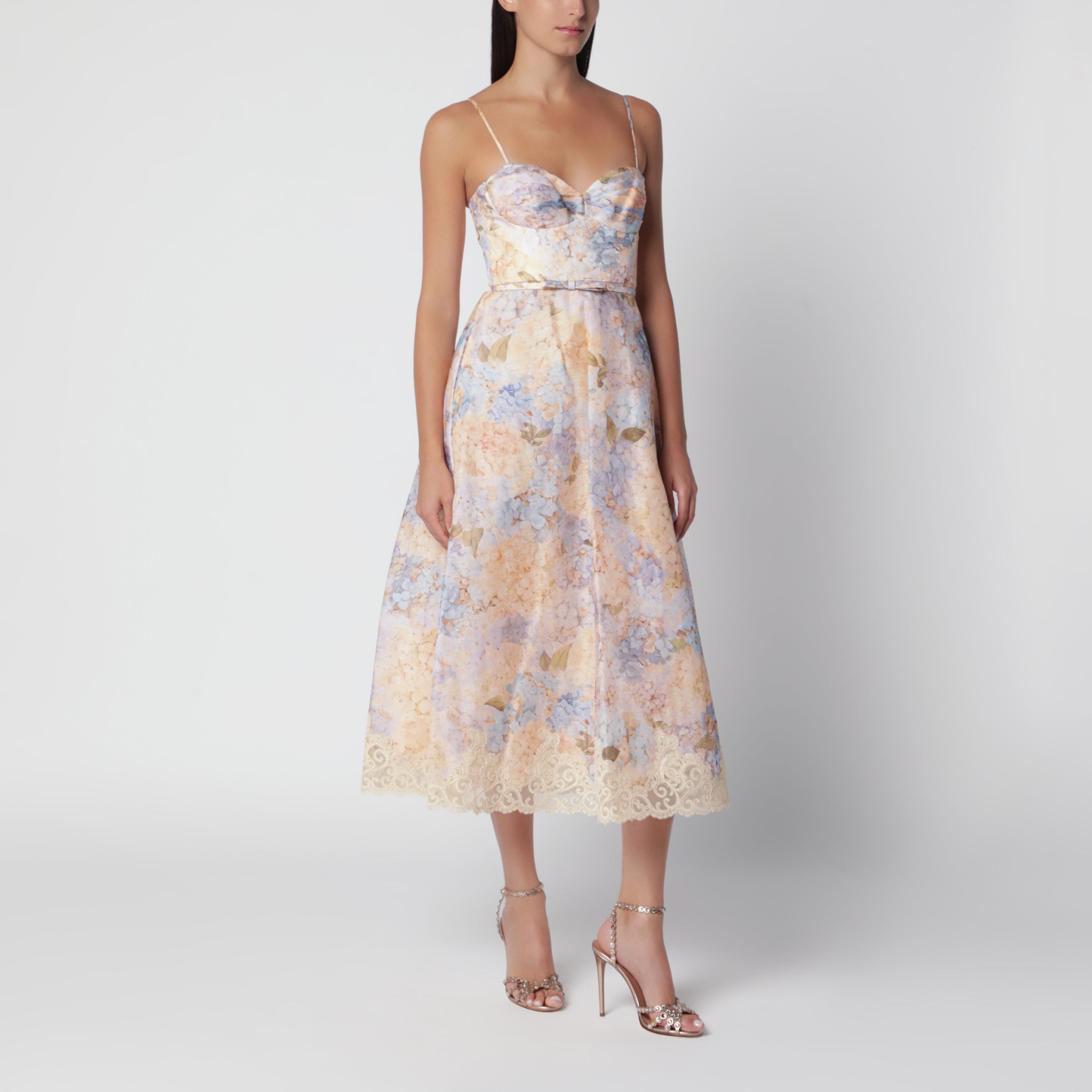 [Zimmermann] Sleeveless dress FW26 0324DF261LI
