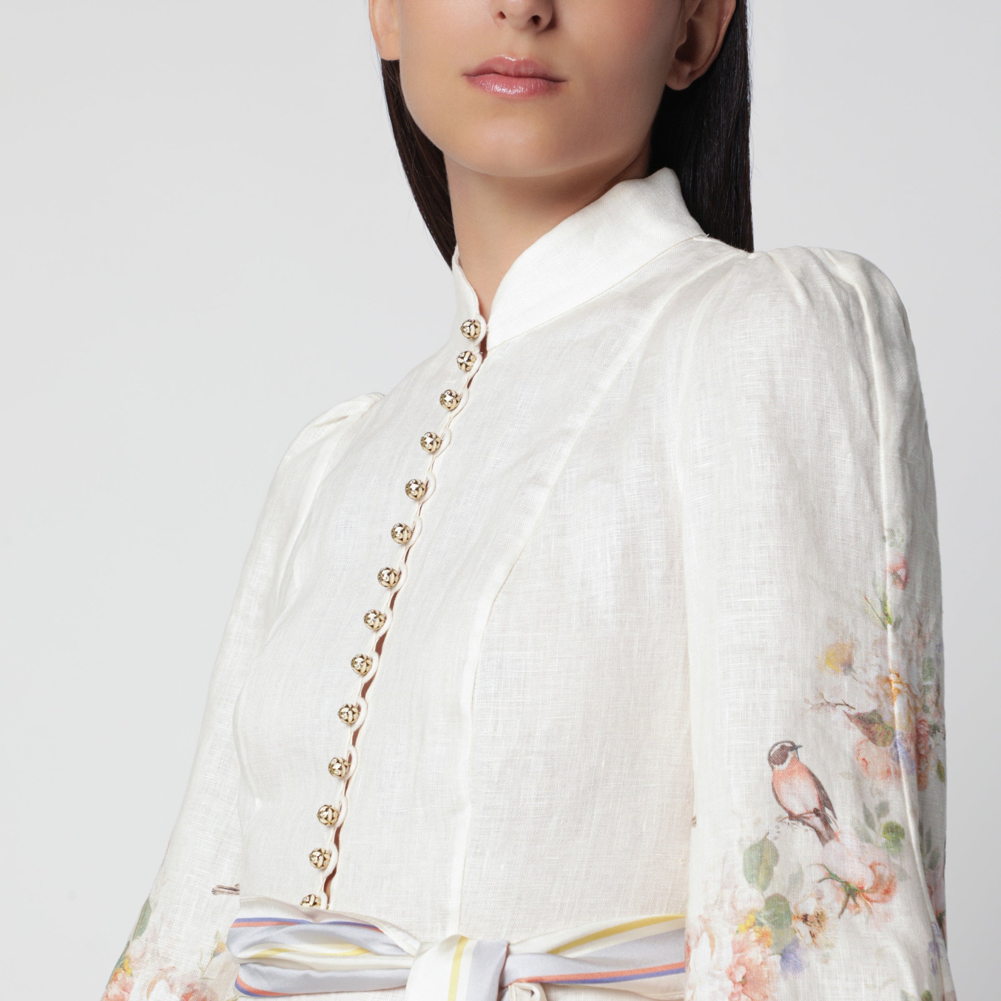 [Zimmermann] Long sleeve dress FW26 9142DF261LI