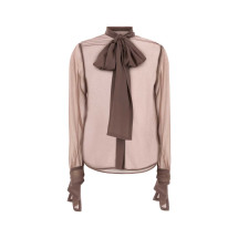 [Saint Laurent] Blouse FW26 A003KIY115W 2056