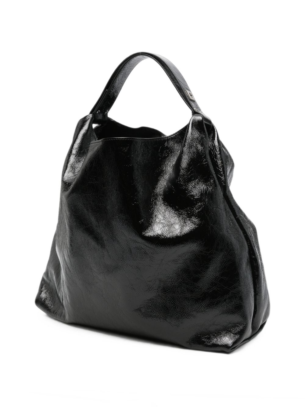 [GHERARDINI] Shoulder bag FW26 GHB0309 MEDIUM SHOULDER NAPLAK NERO