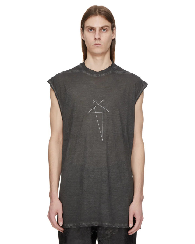 [RICK OWENS DRKSHDW] T-shirts Sleeveless FW26 DU02F6167BHDEP413918