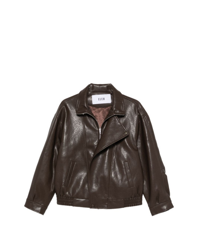 [Eleh] Leather Jacket FW26 EFW260038 094