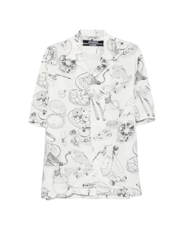 [JACQUEMUS] Shirts Short Sleeve FW26 SHM00646 AW00930 1TA