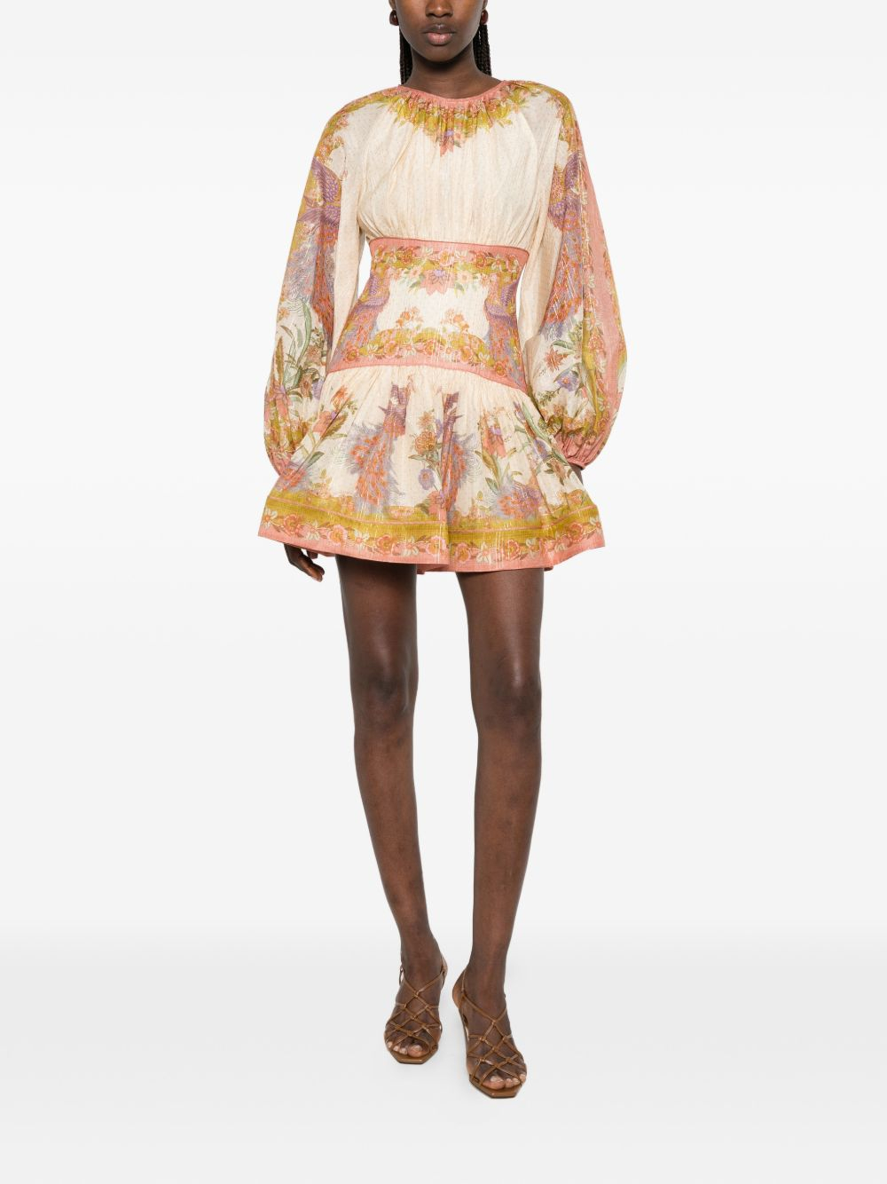 [Zimmermann] Long sleeve dress FW26 5515DSS262CTSF