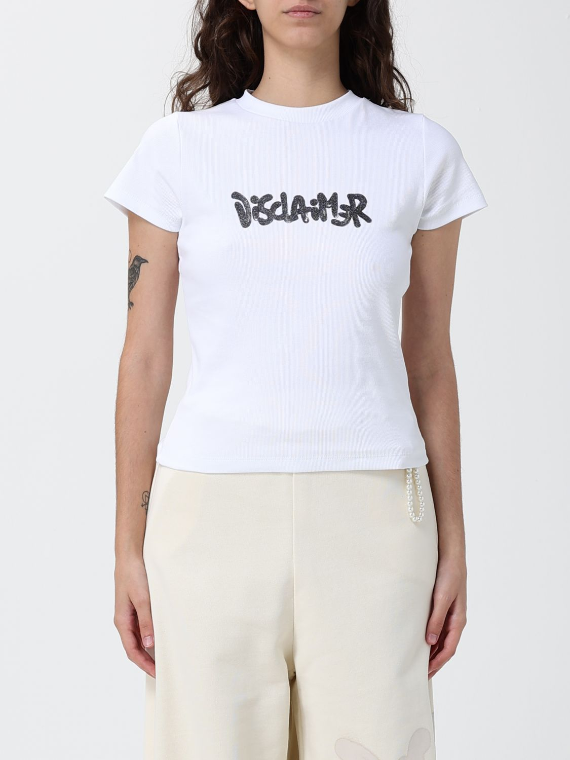 [DISCLAIMER] T-shirts Short Sleeve SS26 55563 BIANCO