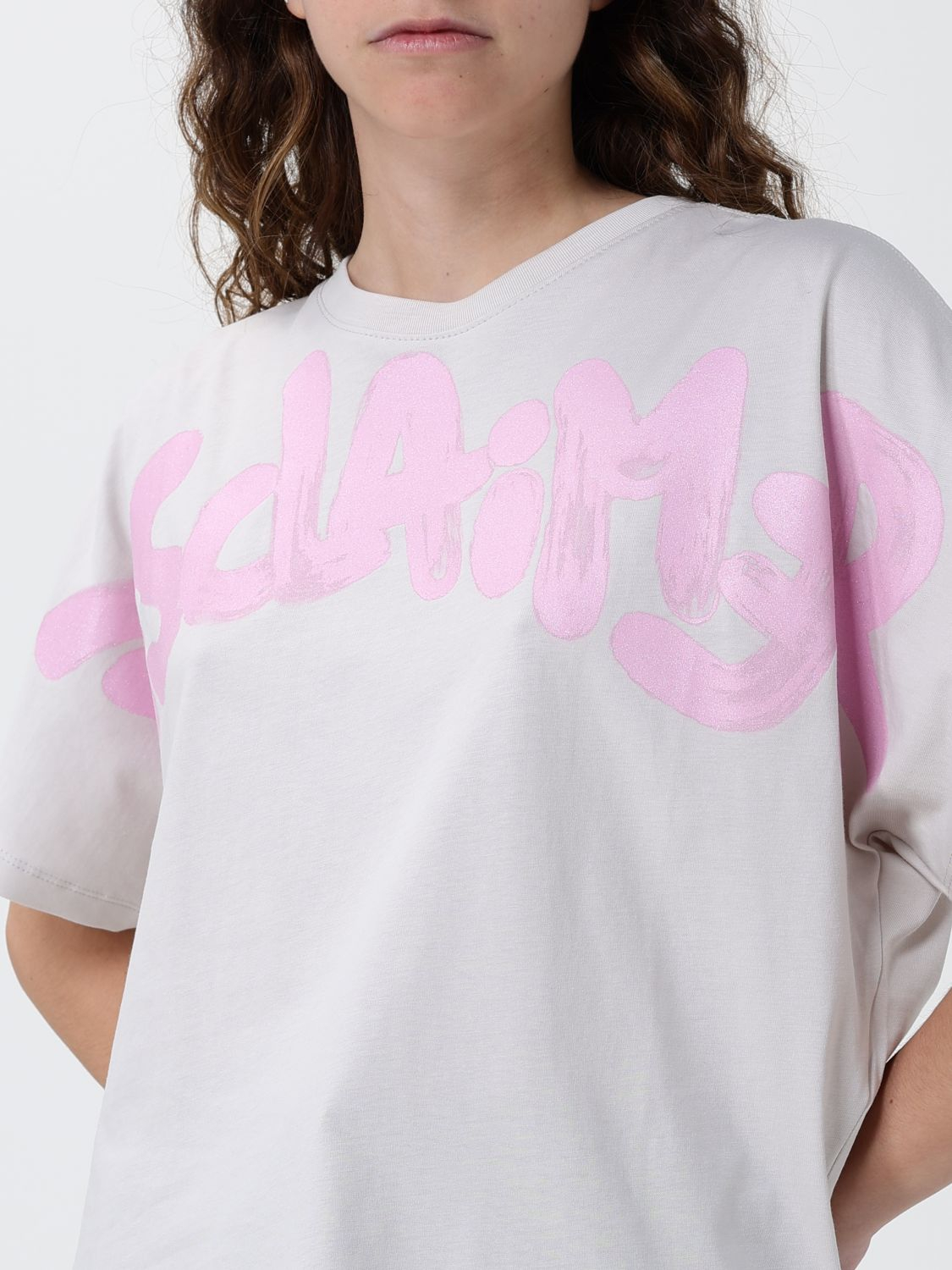 [DISCLAIMER] T-shirts Short Sleeve SS26 55554 GHIACCIO/ST.ROSA P