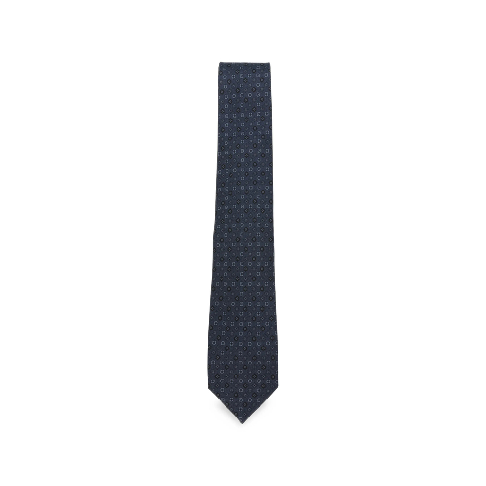 [Ferragamo] Tie FW26 351476 0797324 NAVY