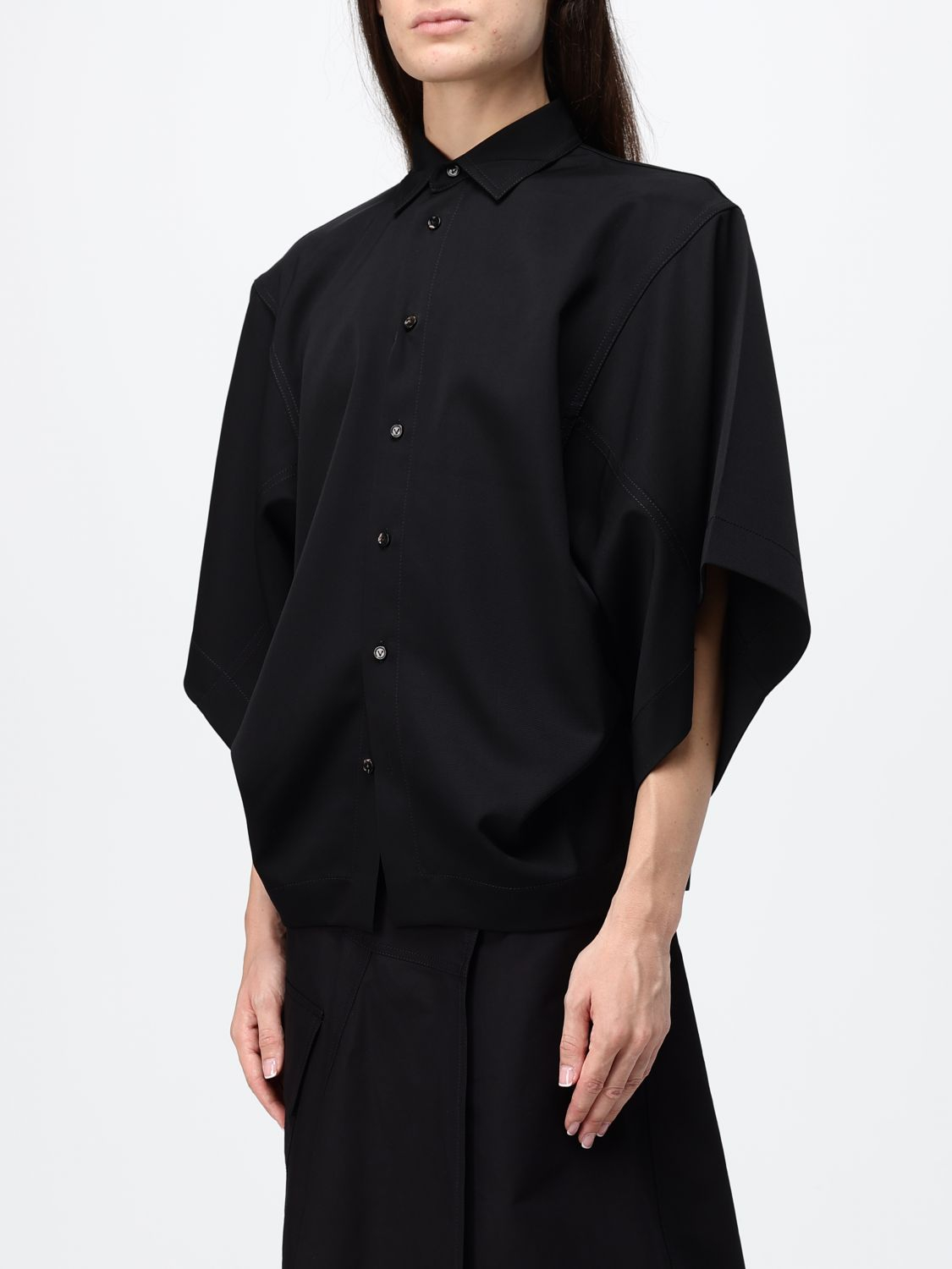 [Bottega Veneta] Shirts Short Sleeve FW26 869829V6DB0 1010
