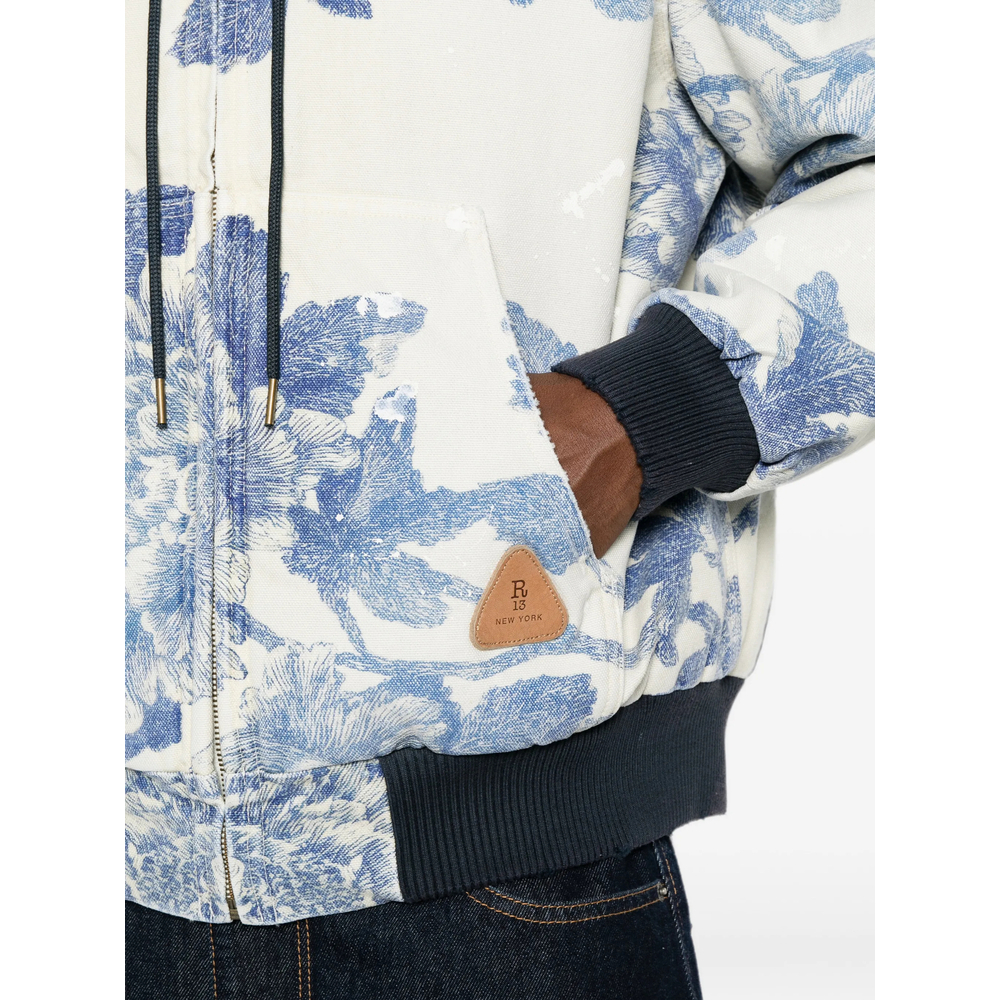 [R13] Casual Jacket FW26 R13WD255 D487A WBLFL