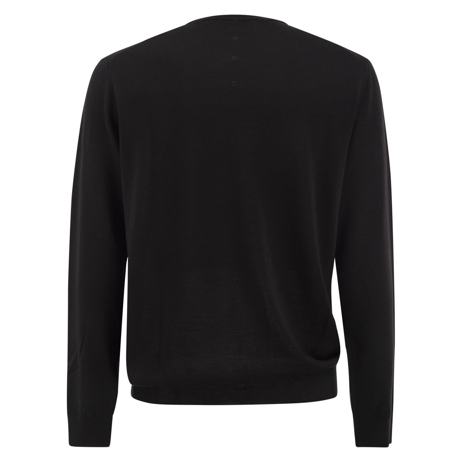 [Premiata] Knitwear FW26 PMG48 WOOL BLACK