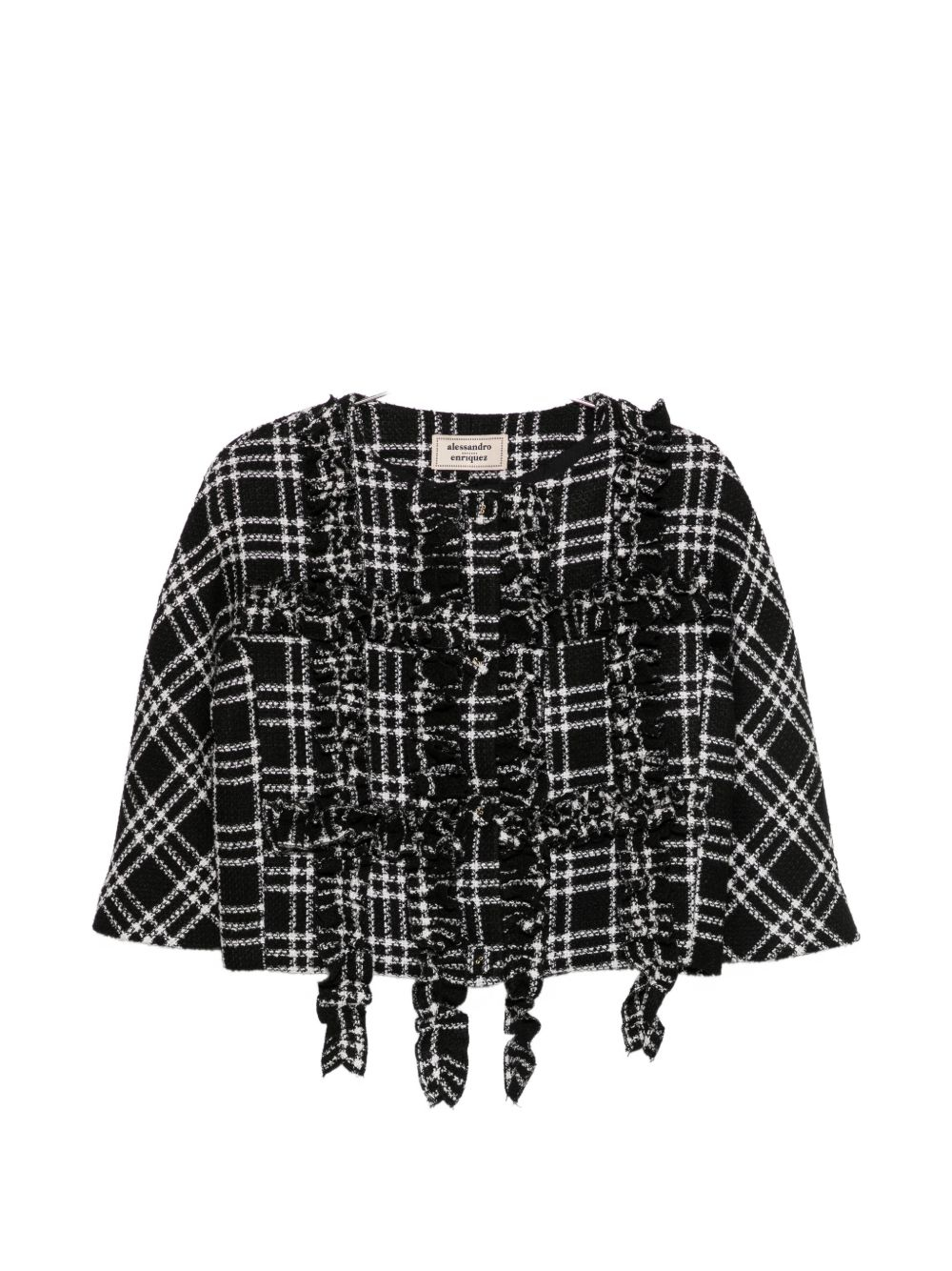 [ALESSANDRO ENRIQUEZ] Jacket FW26 JK43JQBLACK
