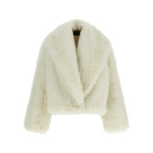 [B&B Couture] Fur Jacket FW26 CARRIEJACKETWHITE