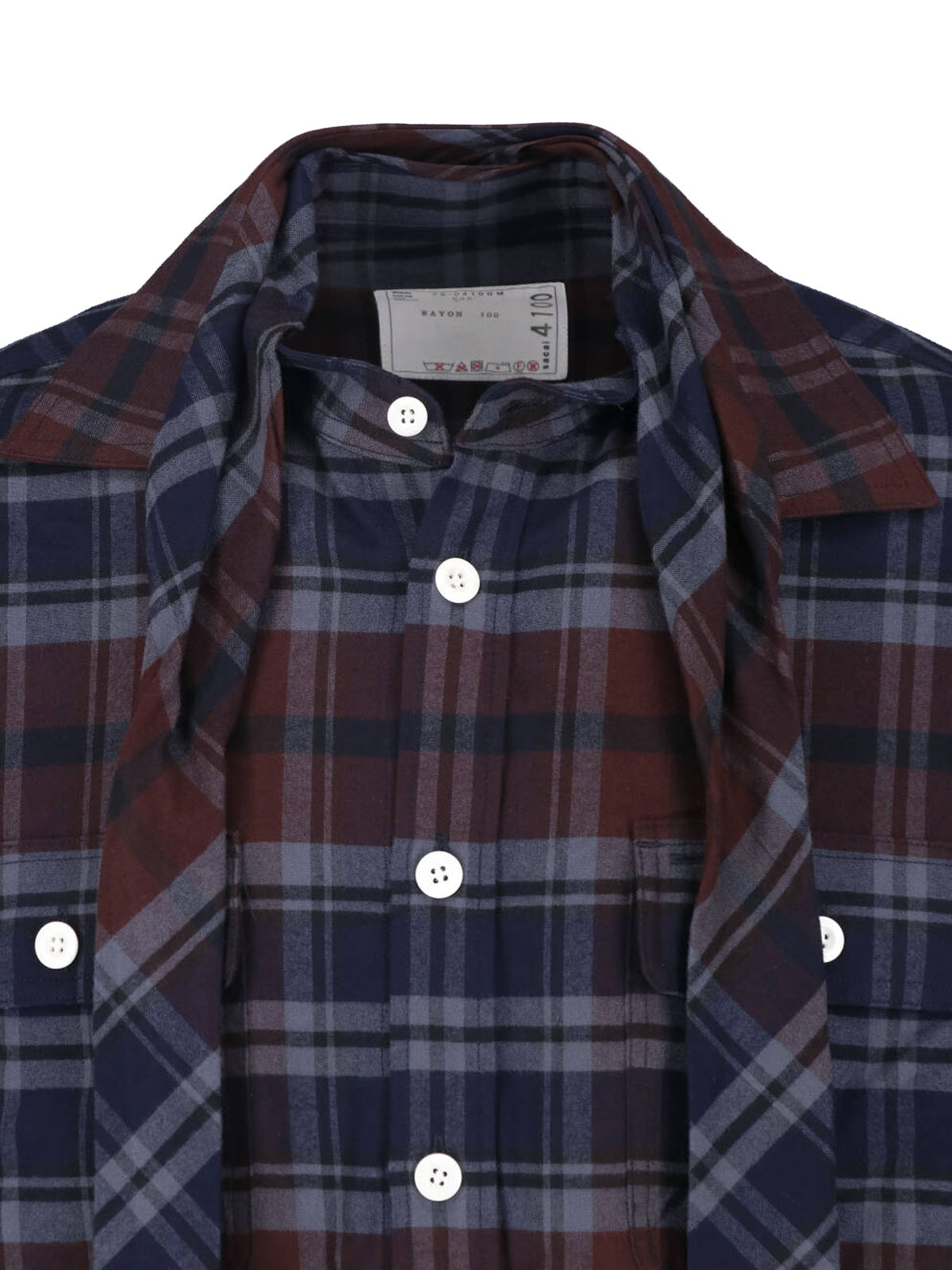 [Sacai] Shirts Long Sleeve FW26 26 04100M605
