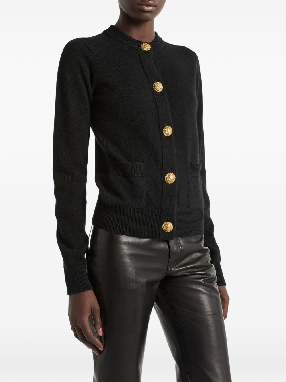 [Balmain] Cardigan FW26 HF1KL917KI870PA