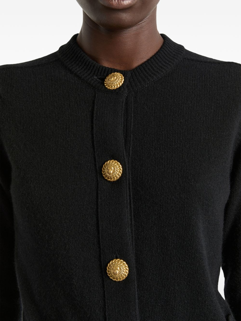 [Balmain] Cardigan FW26 HF1KL917KI870PA