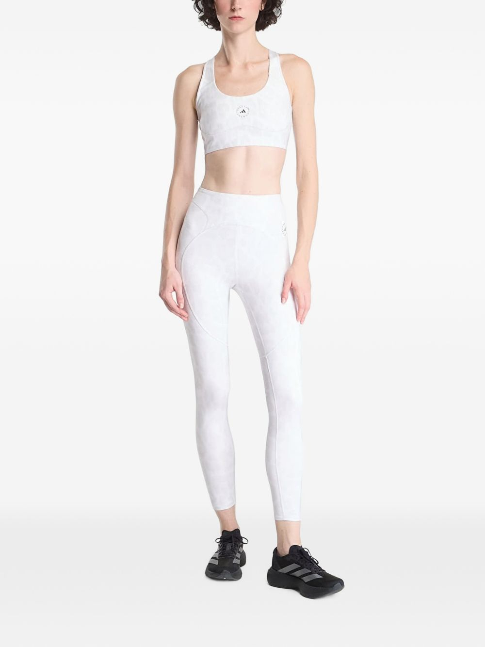 [Adidas By Stella McCartney] T-shirts Sleeveless FW26 KR6177CWHITE/ORBGRY