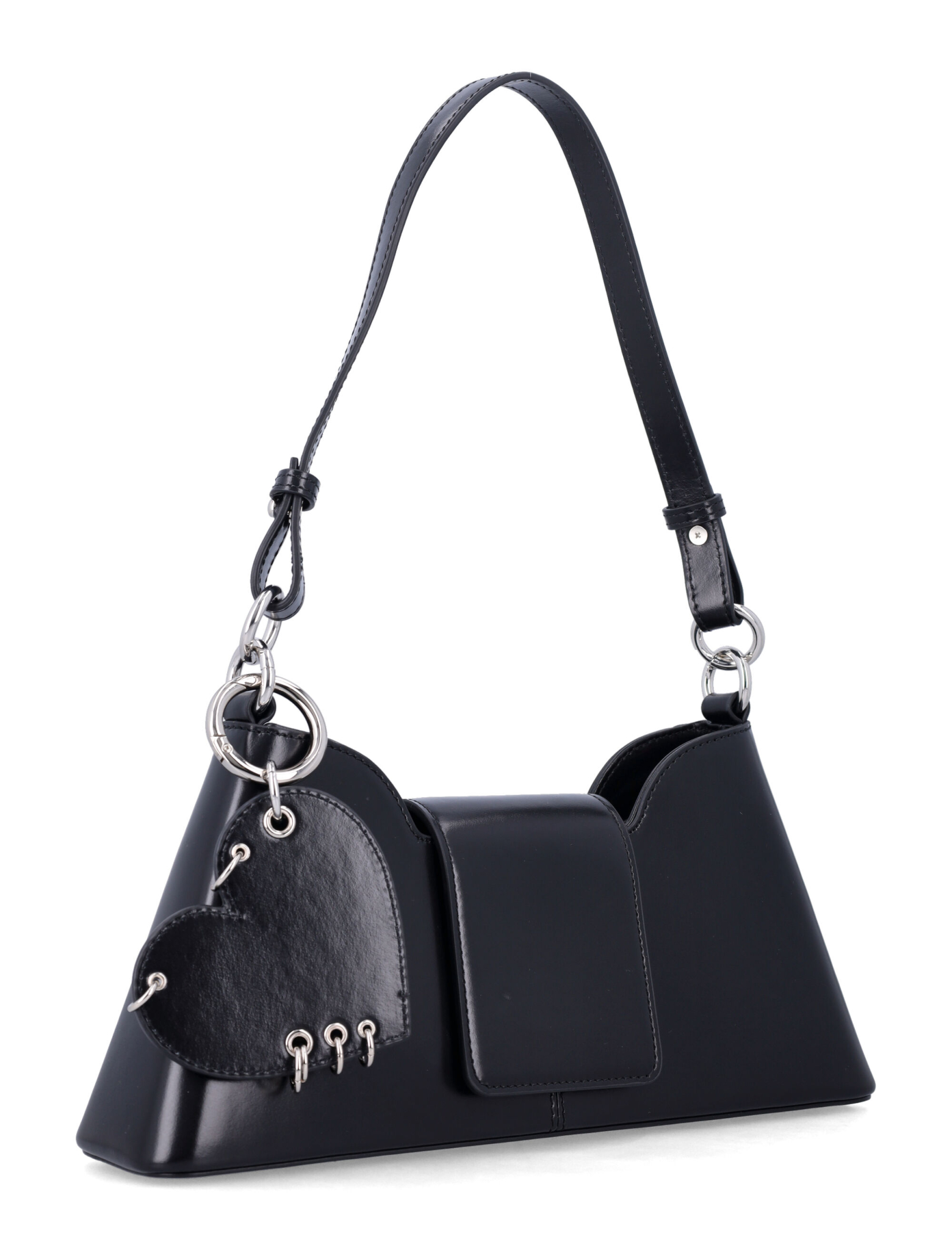 [JUSTINE CLENQUET] Shoulder bag FW26 MARLAKEYCHAINBLACK
