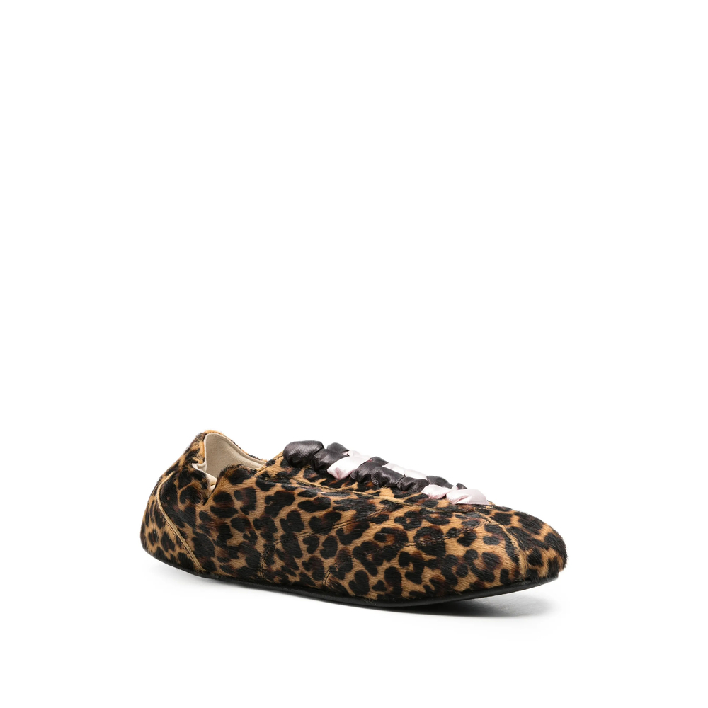 [REPETTO] Flat shoes FW26 V4230PONYD SLK TEN 1479