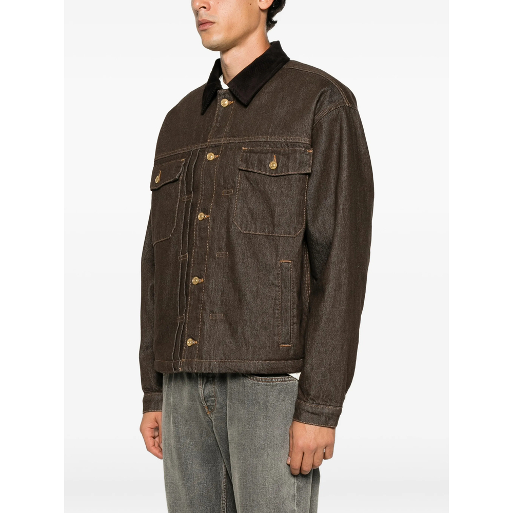 [7 FOR ALL MANKIND] Denim jacket FW26 7TEM0H19 PLEATED JA 3TW