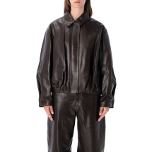 [Arma] Leather Jacket FW26 MELISCOFFEE BEA