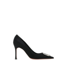 [Amina Muaddi] Pumps FW26 CAMELIAPUMP90 BLACK