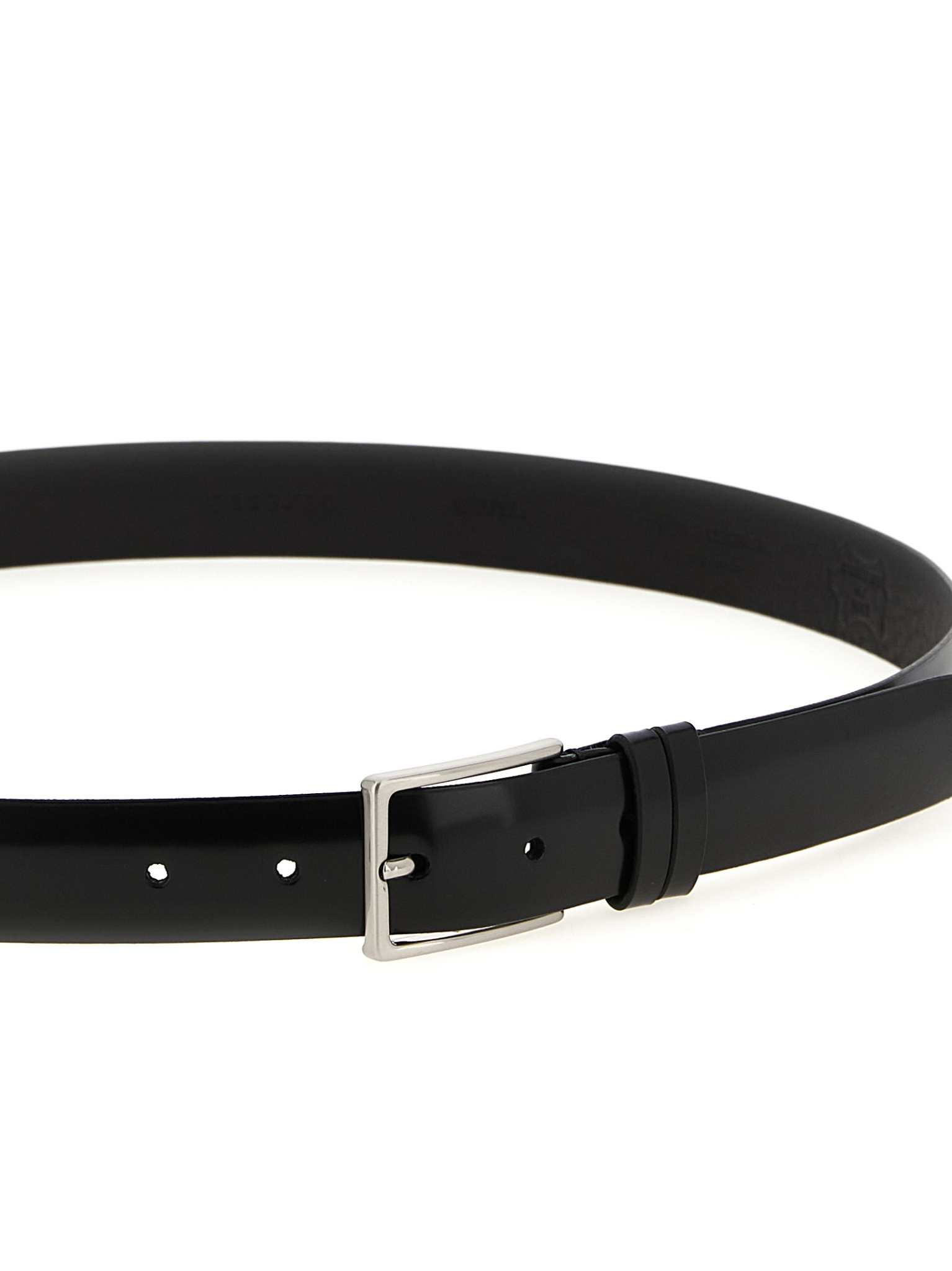 [ZERBINI CLAUDIO] Belt FW26 611830SPAZZOLATONERO