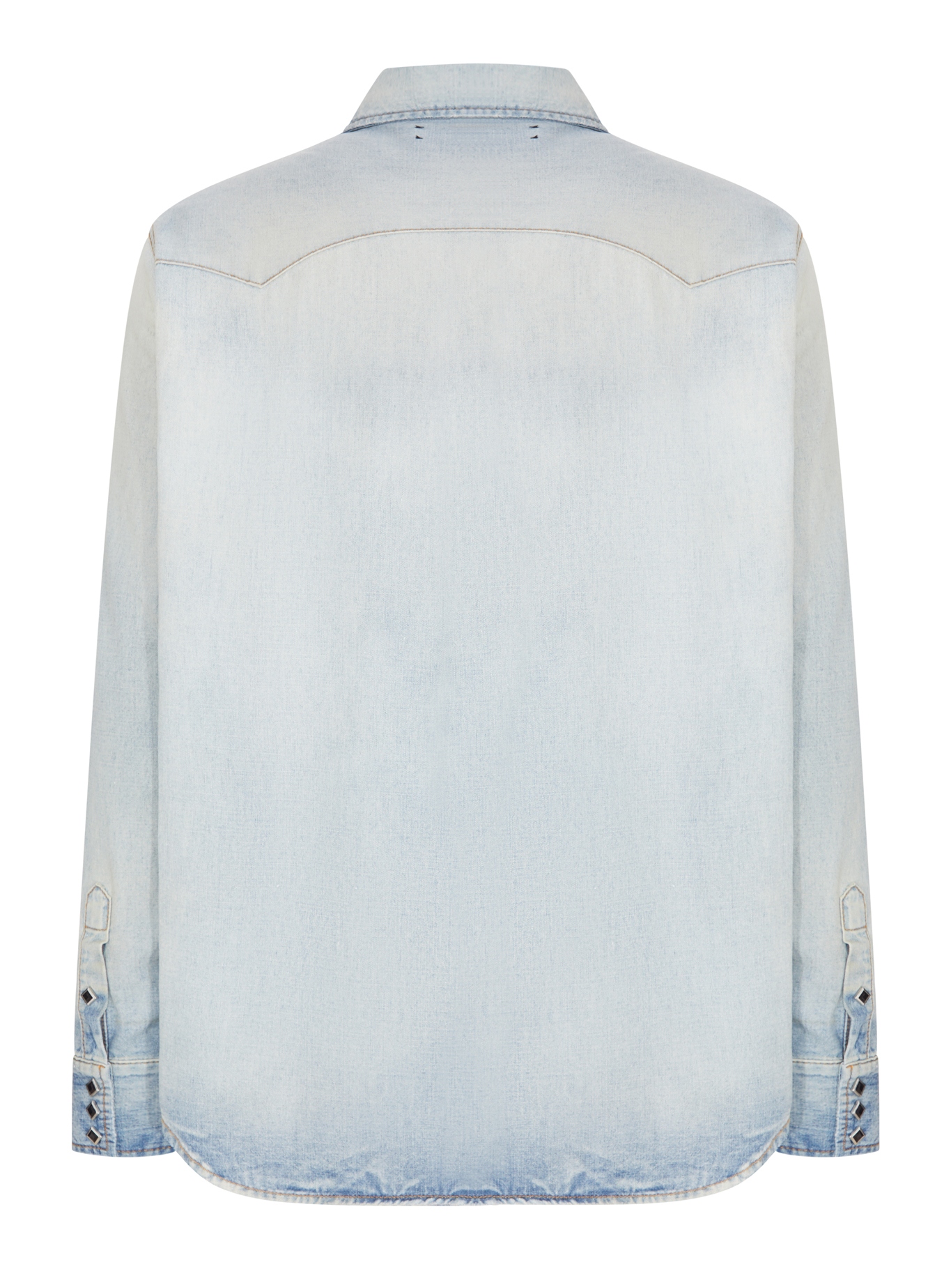 [Amiri] Shirts Long Sleeve FW26 AM426SH047007J SNOW INDIGO