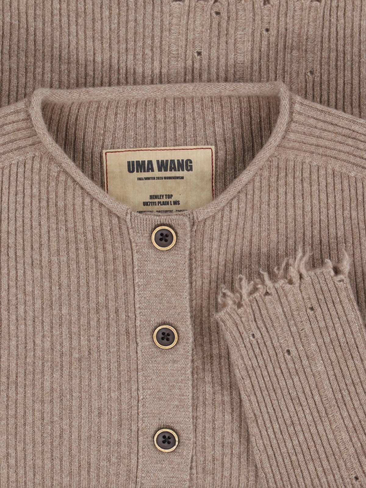 [UMA WANG] Knitwear FW26 UK7111UW200