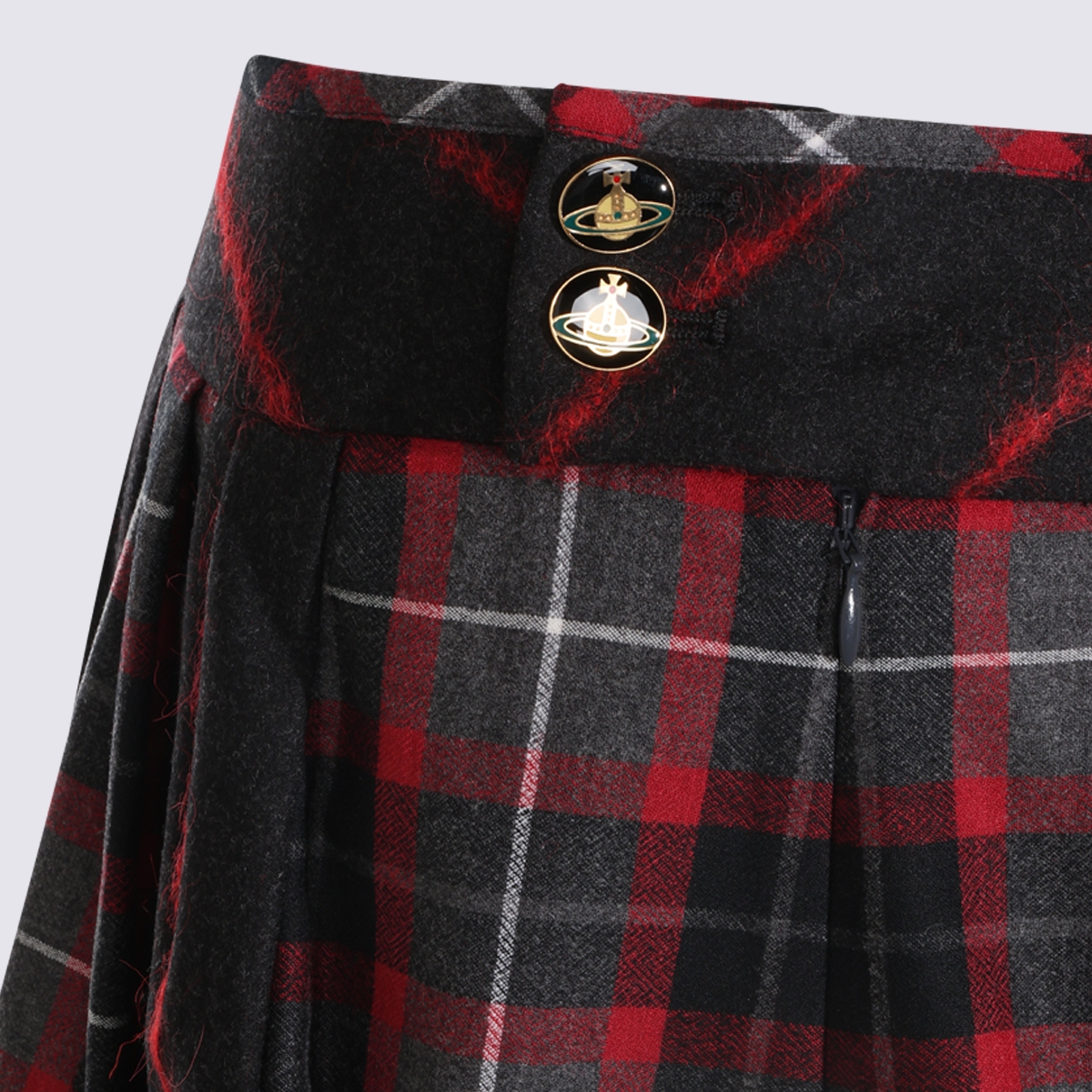 [Vivienne Westwood] Midi skirt FW26 1K01003HW01NGP210