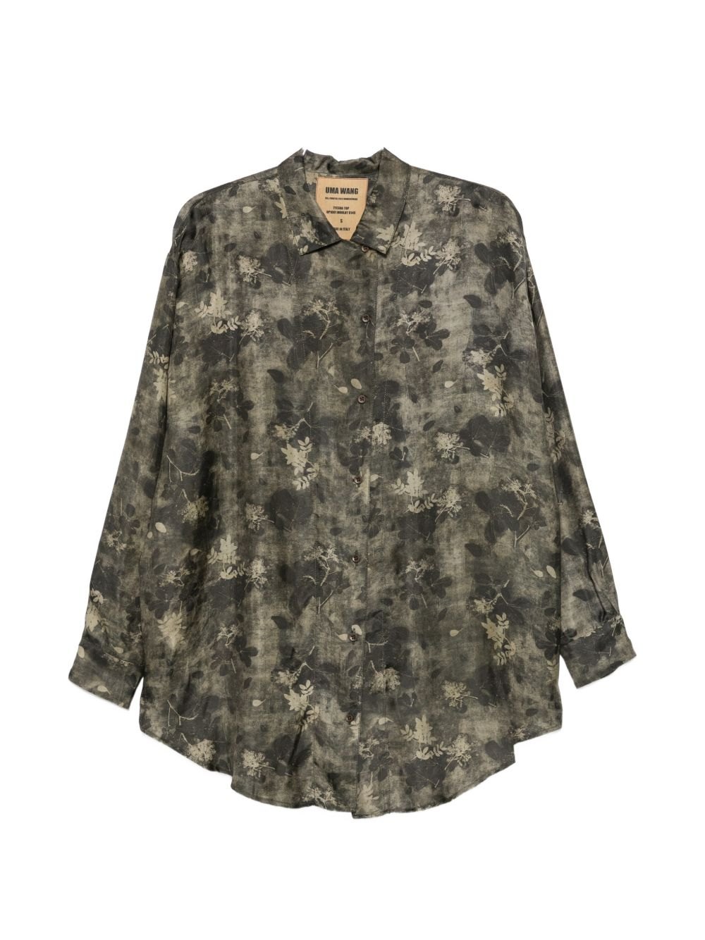 [UMA WANG] Shirts Long Sleeve FW26 UP1001UW048