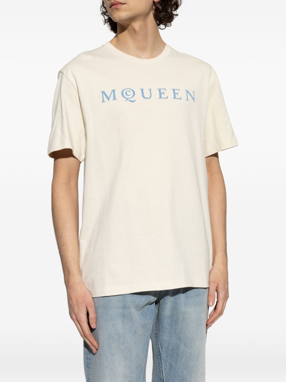 [Alexander McQueen] T-shirts Short Sleeve FW26 847750 QTAD5 0997