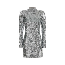 [Balmain] Long sleeve dress FW26 HF1R8980XM11 9FC