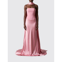[Solace London] Sleeveless dress FW26 OS48014 DARKROSE