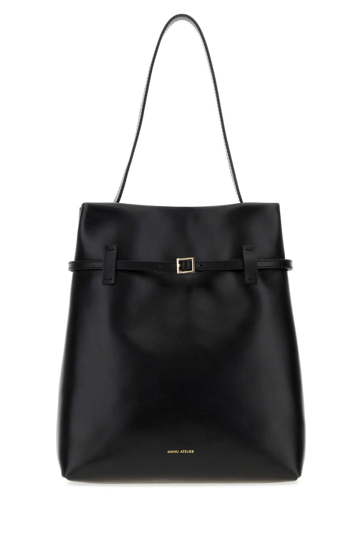 [Manu Atelier] Tote bag FW26 2025107 BLACK