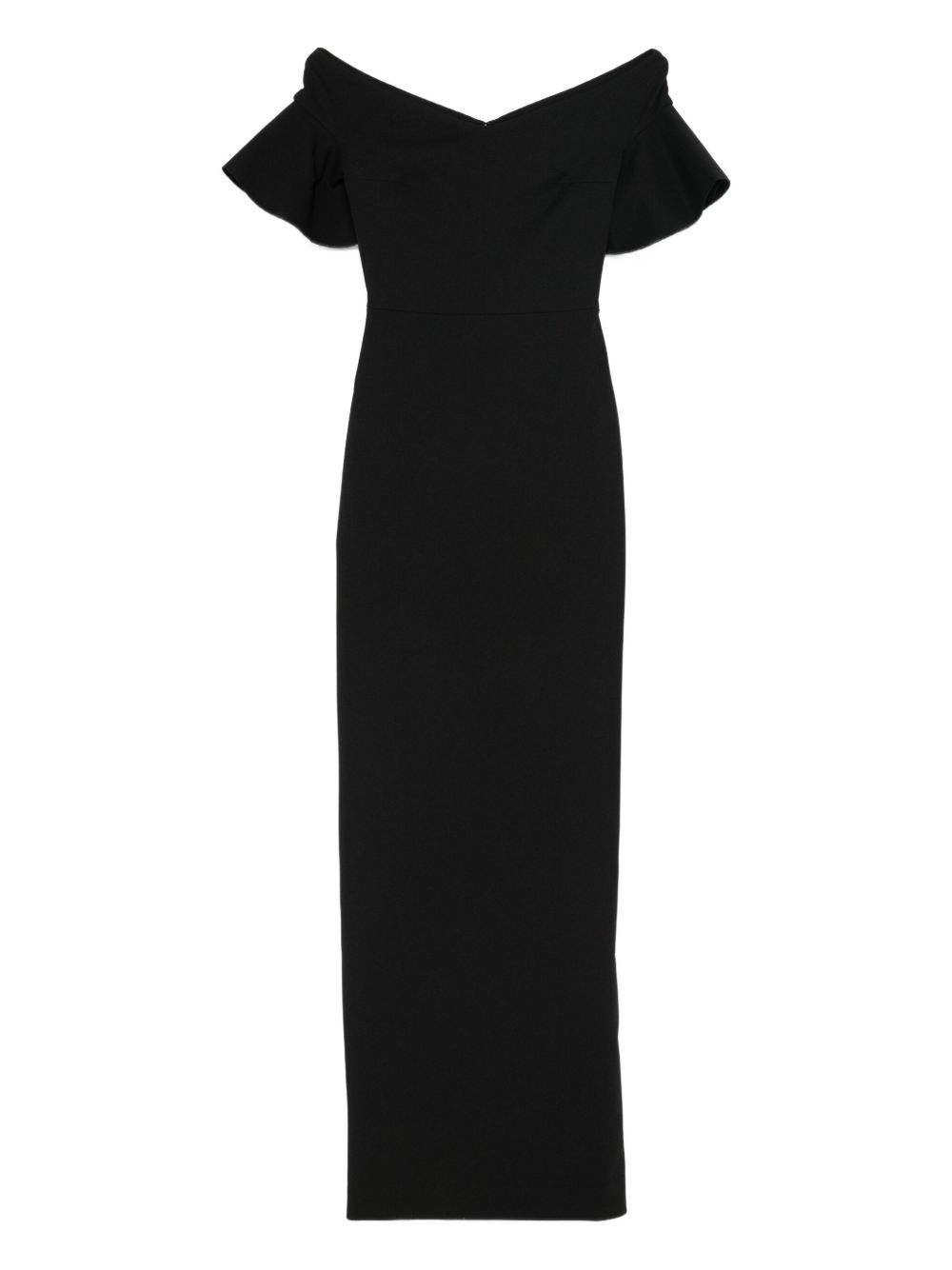 [Solace London] Short sleeve dress FW26 OS46003BLACK