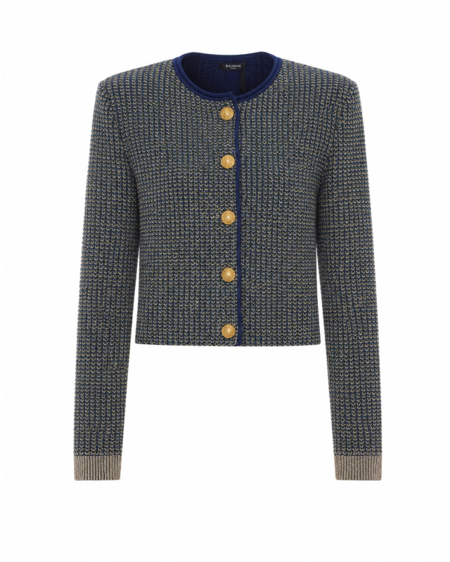 [Balmain] Cardigan FW26 HF1KL918KK13SQH