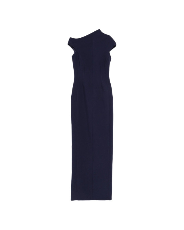 [Solace London] Sleeveless dress FW26 OS49022  NAVY