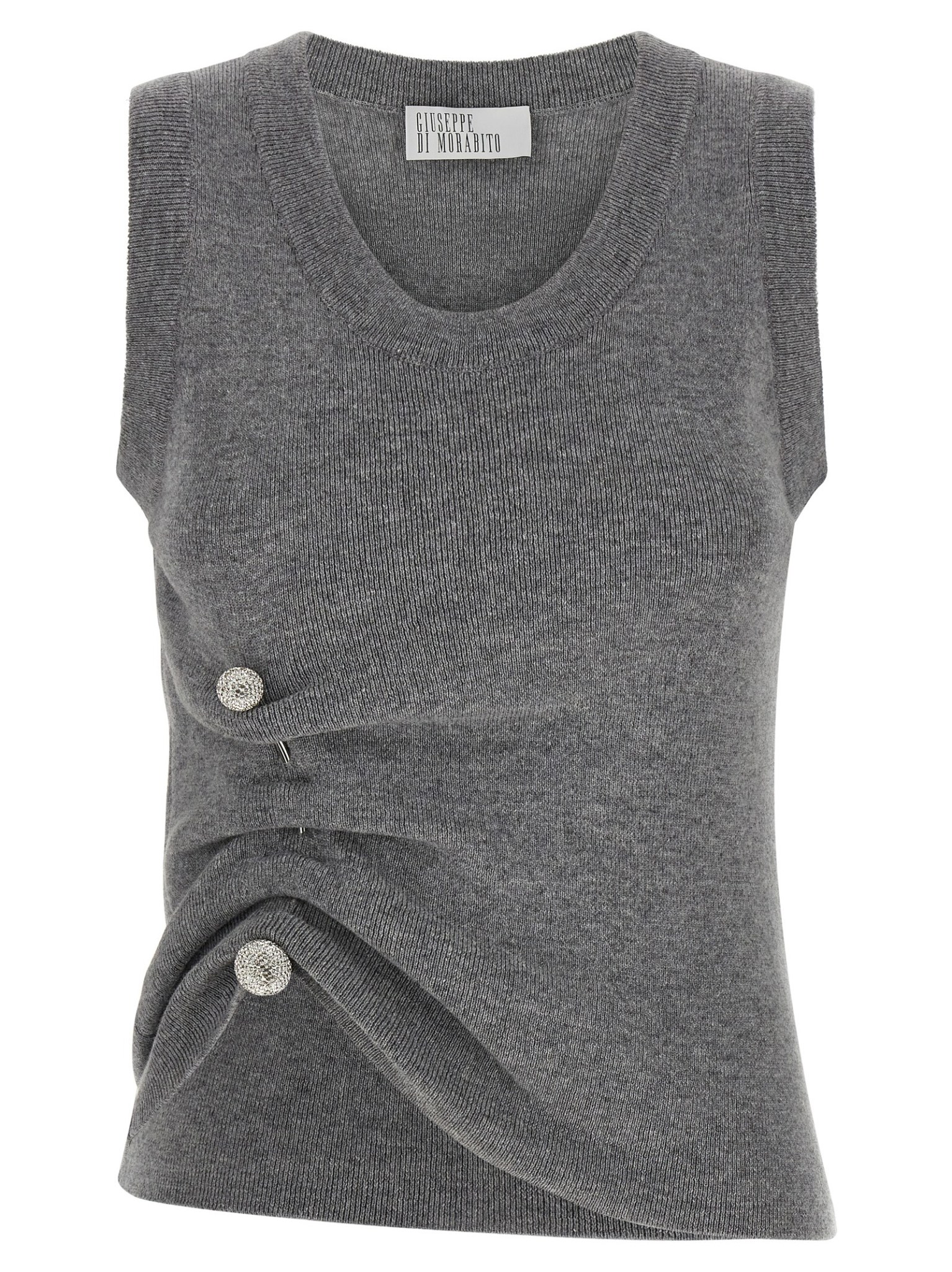 [Giuseppe di Morabito] T-shirts Sleeveless FW26 07PFKNT420X1676095