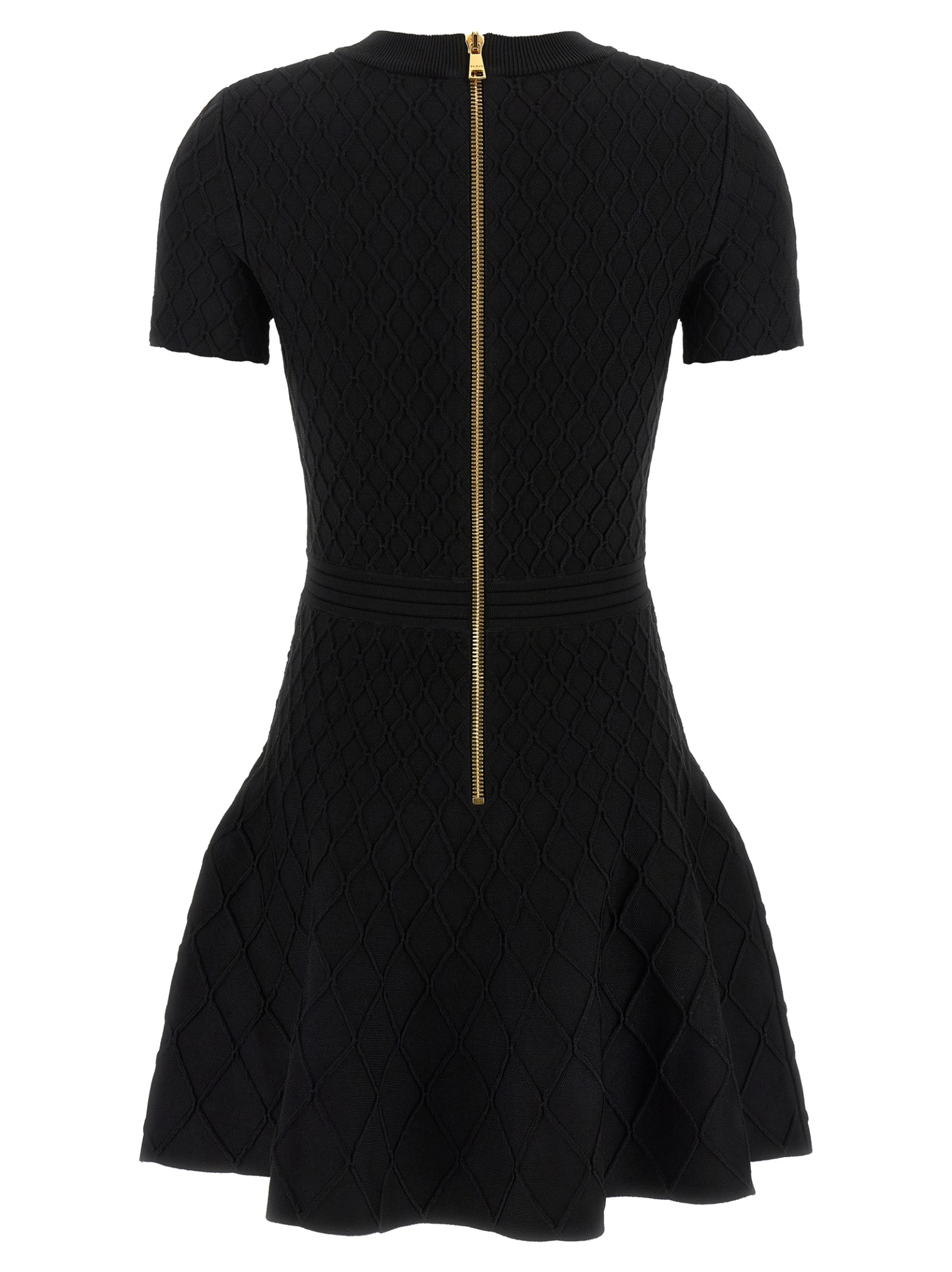 [Balmain] Short sleeve dress FW26 HF1R7520KK200PA