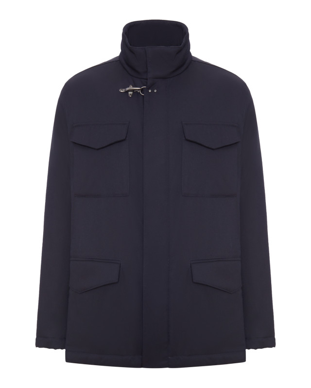 [FAY ARCHIVE ] Down Jacket FW26 NAM1953057SYNJU807U807 BLUE NAVY