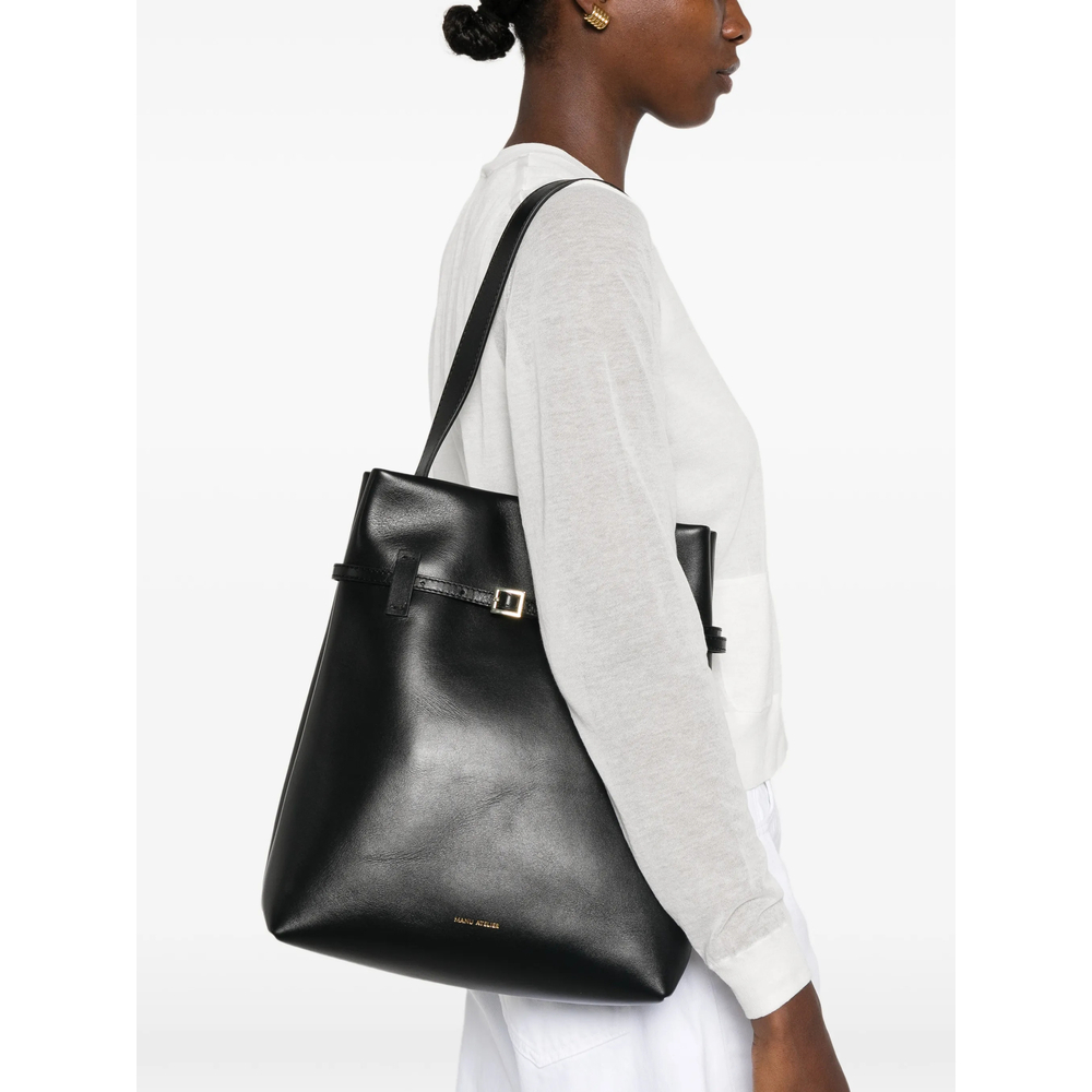 [Manu Atelier] Tote bag FW26 2025107 TOTEDUJOUR BLACK
