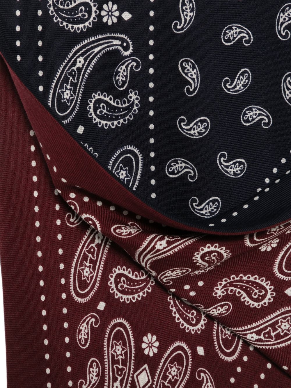 [Destin] Scarf FW26 TRIBIC NAVY