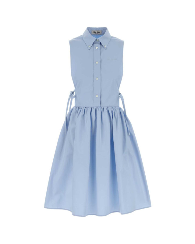 [Miu Miu] Sleeveless dress FW26 MF6389SOOO10RG F0013