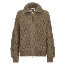 [Brunello Cucinelli] Cardigan FW26 MNT347516CLE69 BROWN